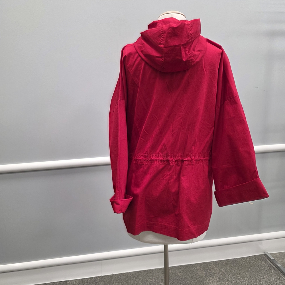 Liz Claiborne Women's Vibrant Red Utility Jacket - Picture 5 of 10